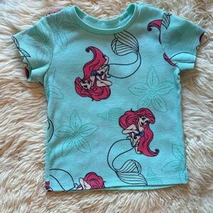Disney Ariel Kids T-Shirt - Aqua and Pink